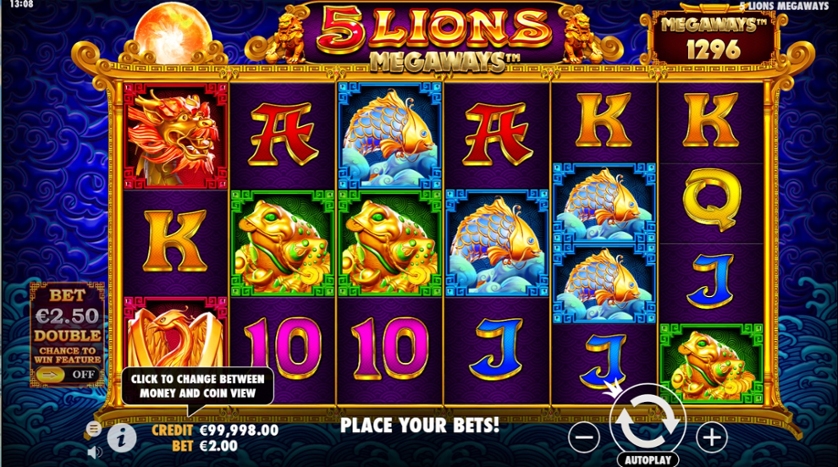 Experience the Thrill of 5 Lions Megaways Slot Demo on SUGAL999