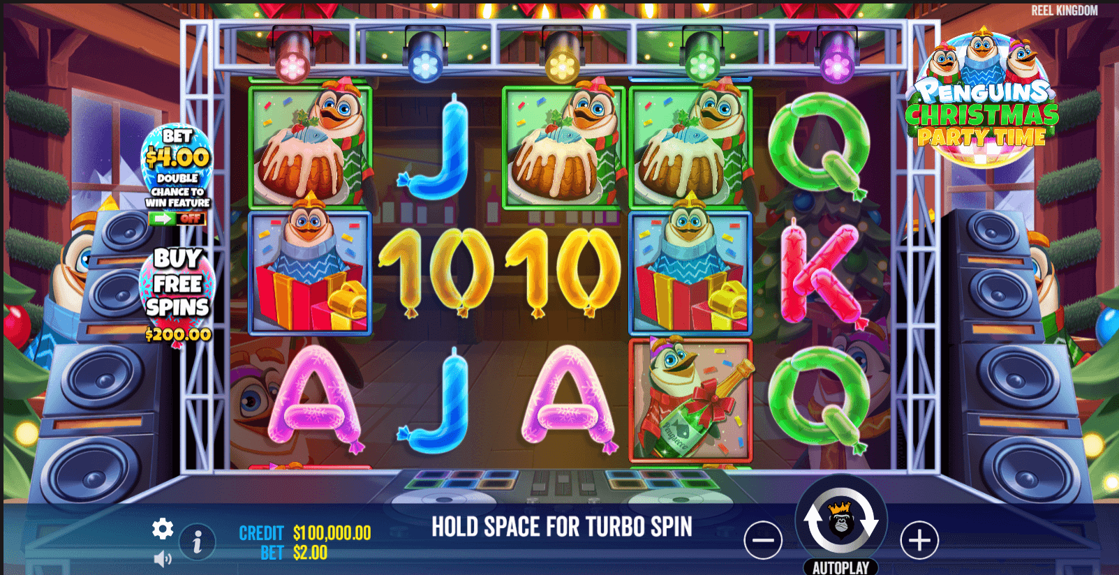 Penguins Christmas Party Time Slot