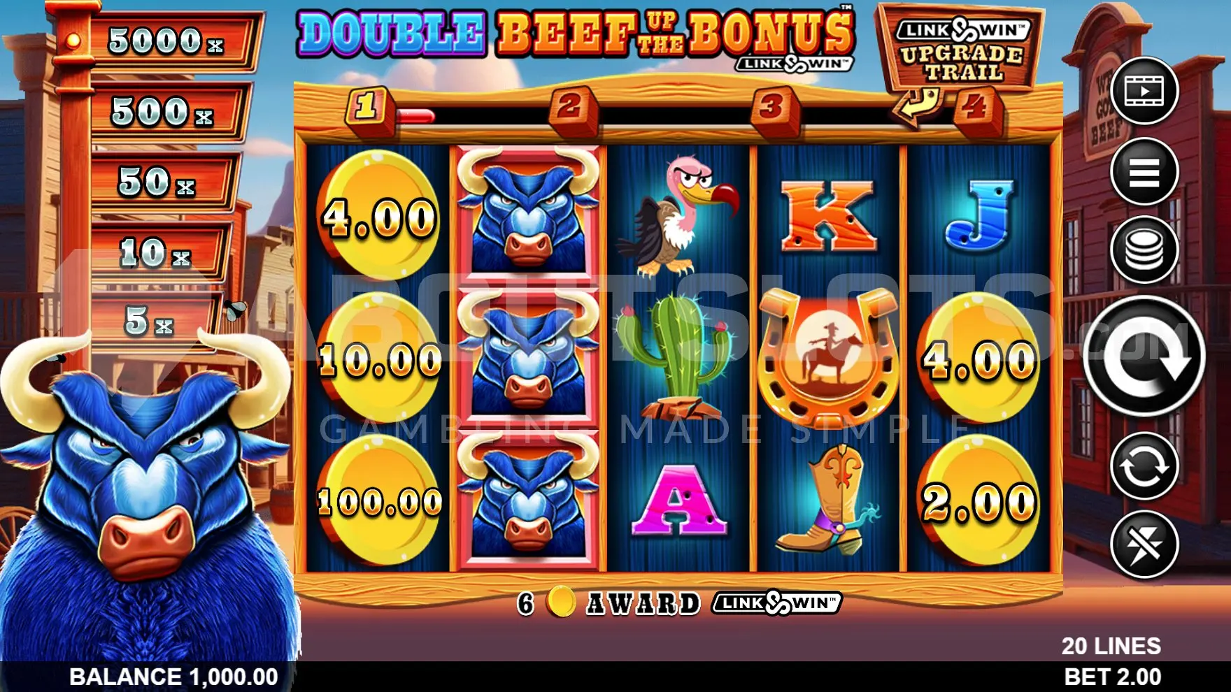 Double Beef up the Bonus Slot